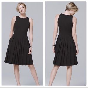WHBM fit and flare dress barely worn